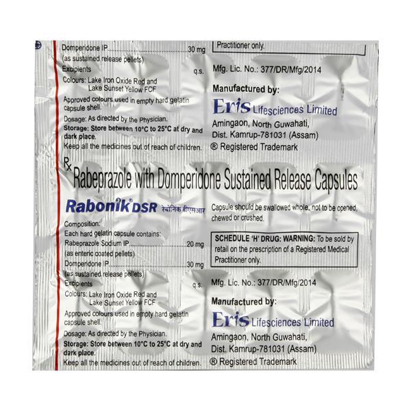 Rabonik DSR 20mg Capsule 15'S
