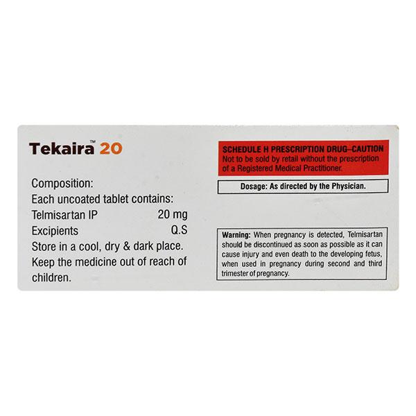 TEKAIRA 20 Tablet 10's