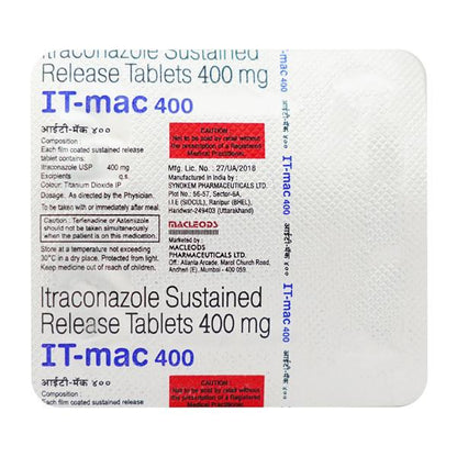 IT Mac 400mg Tablet 4'S