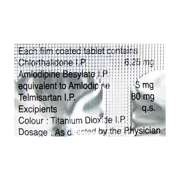 Tritelsar 80mg Tablet 10'S