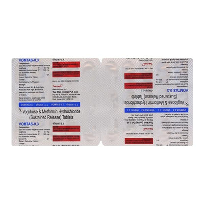 VOMTAS 0.3 Tablet 15's