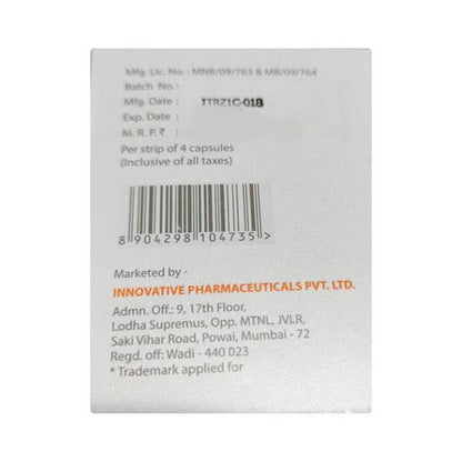 ITRAZEST 100mg Capsule 4's