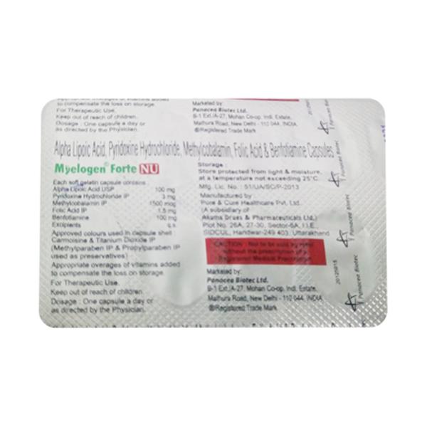 MYELOGEN FORTE NU Capsule 10's