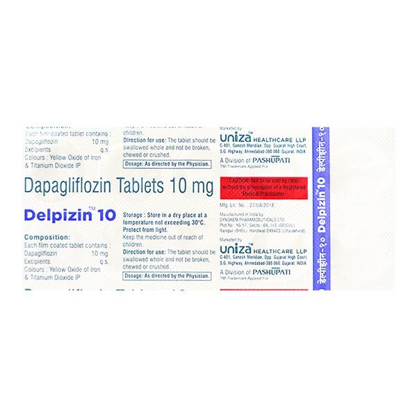 DELPIZIN 10 Tablet 10's