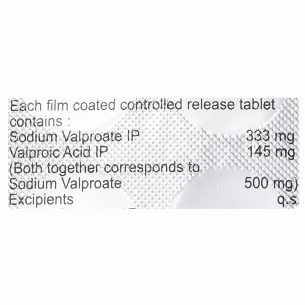 VALPORATE CHRONO 500 Tablet 10's