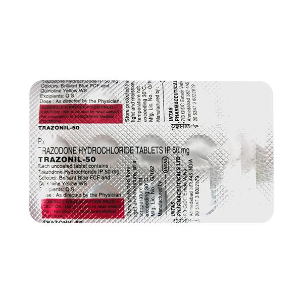 TRAZONIL 50 Tablet 15's