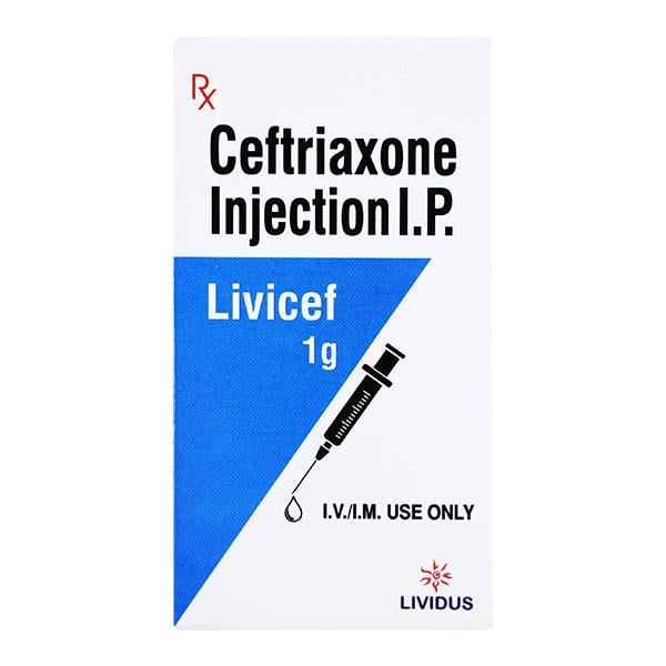 LIVICEF 1gm Injection 1's