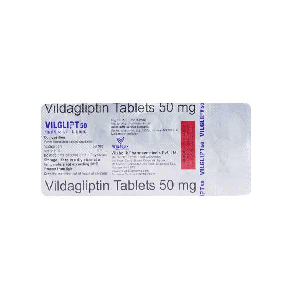 VILGLIPT 50mg Tablet 10's