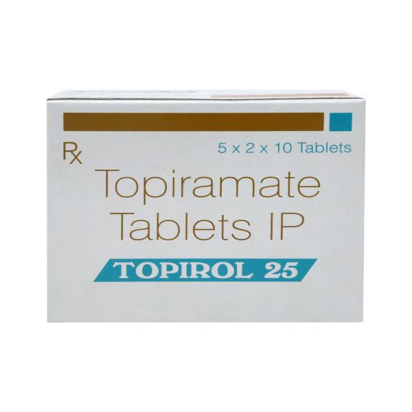 Topirol 25mg Tablet 10'S