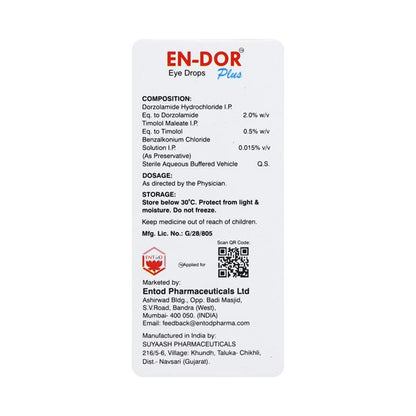 Endor Plus Eye Drops 5ml