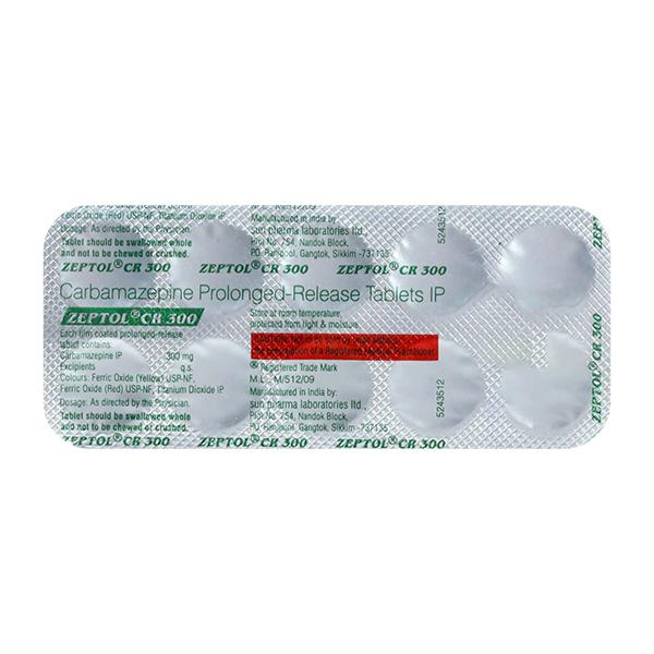 Zeptol CR 300mg Tablet 10'S