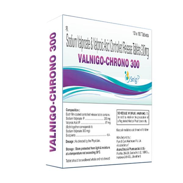 VALNIGO CHRONO 300mg Tablet 10's