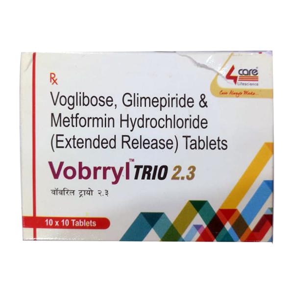 VOBRRYL TRIO 2.3 Tablet 10's