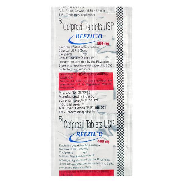 Refzil O 500mg Tablet 6'S