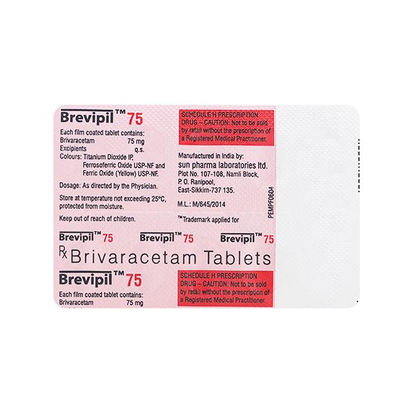 BREVIPIL 75 Tablet 10's