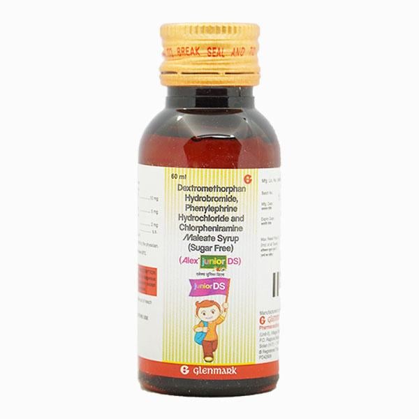 ALEX JUNIOR DS SUGAR FREE Syrup 60ml
