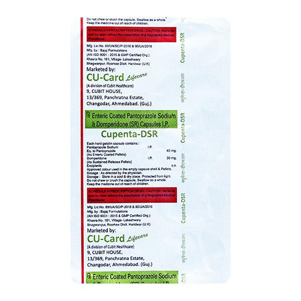 CUPENTA DSR Capsule 10's