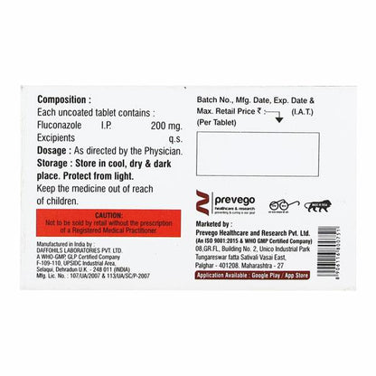 FLU NZ 200 Tablet 1's
