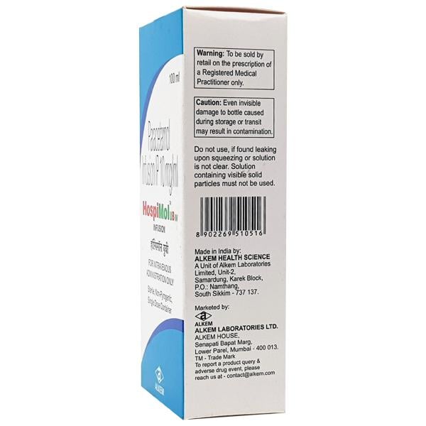 Hospimol UB 1000mg Injection 100ml