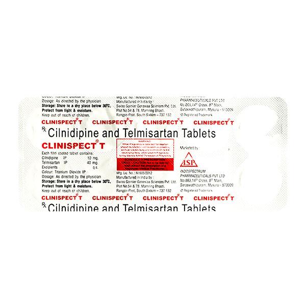 CLINISPECT T Tablet 10's