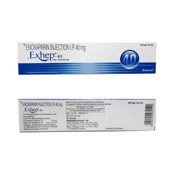 Exhep 40mg Injection 0.4ml