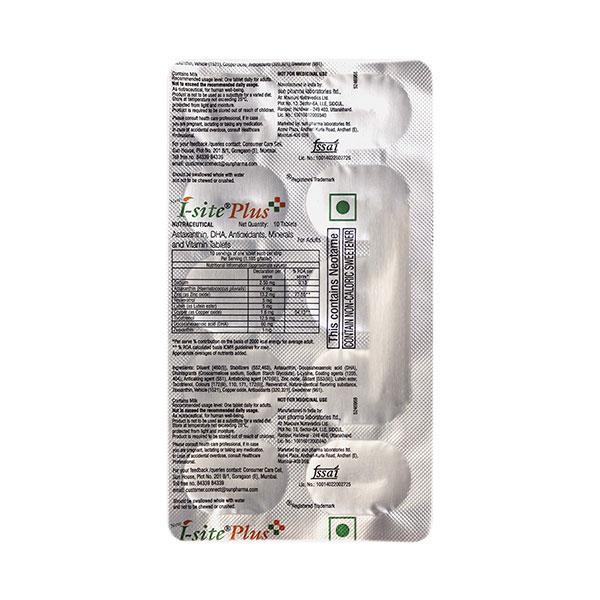 I SITE PLUS NEW Tablet 10's