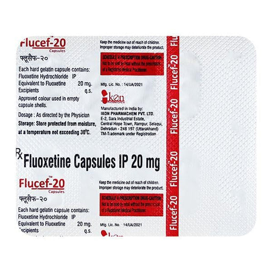FLUCEF 20 Capsule 10's