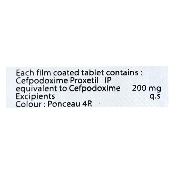 PUCEF 200mg Tablet 10's