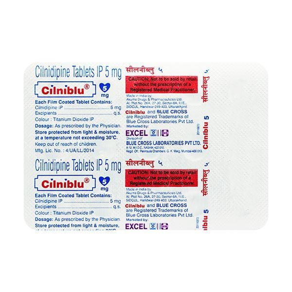 Cilniblu 5mg Tablet 15'S