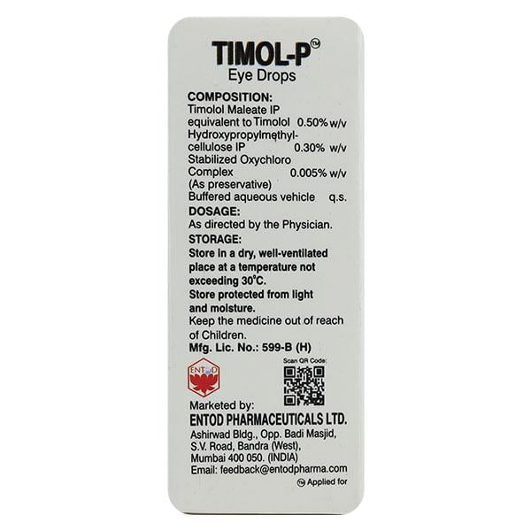 Timoleye Drops TIMOL P Eye Drops 5ml – Global Surgicals