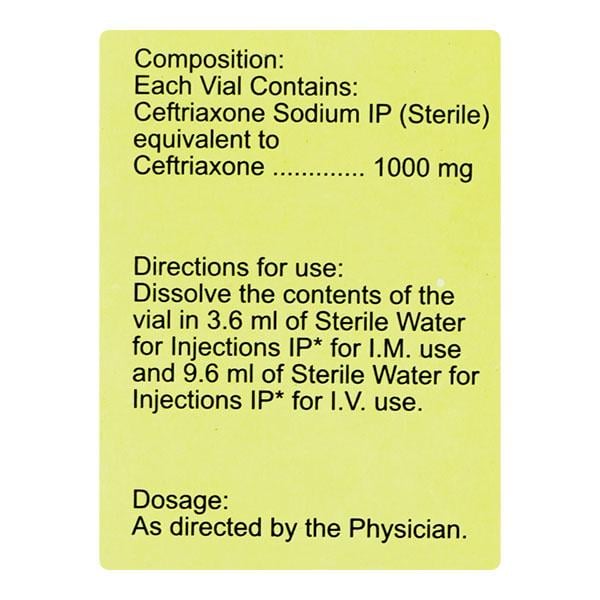 Gentrax 1gm Injection 1's