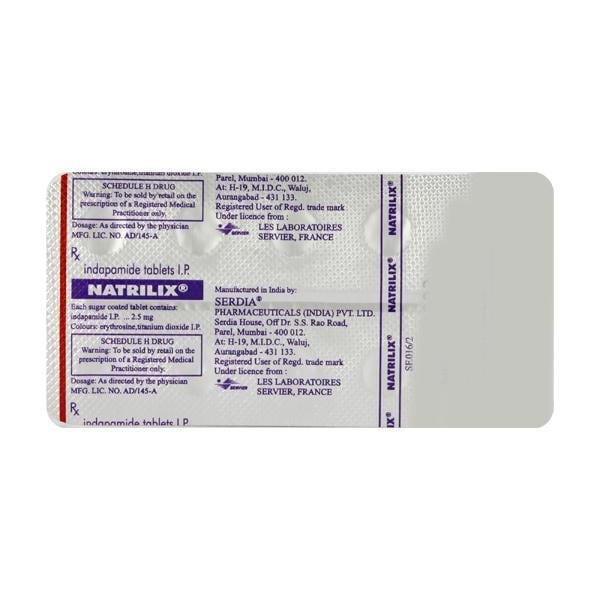 Natrilix Tablet 10'S