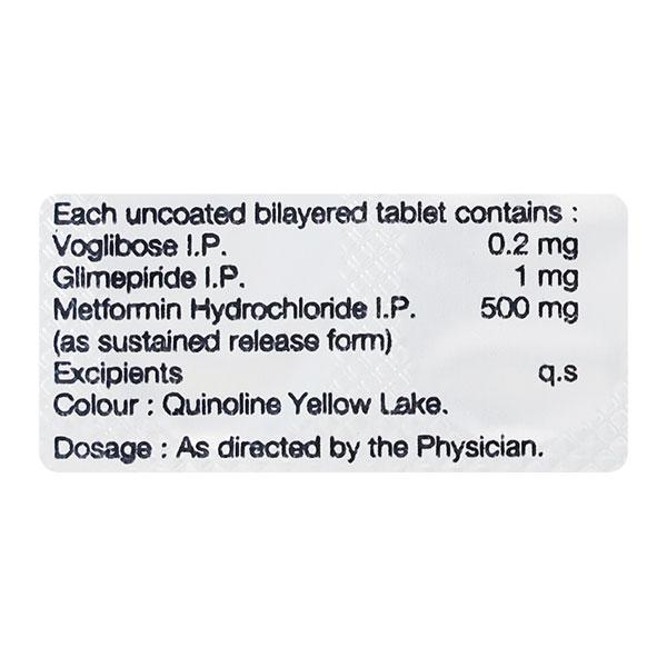 TRIBETROL 1mg Tablet 15's