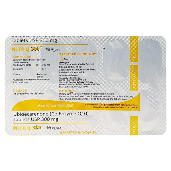 MITO Q 300 Tablet 10's