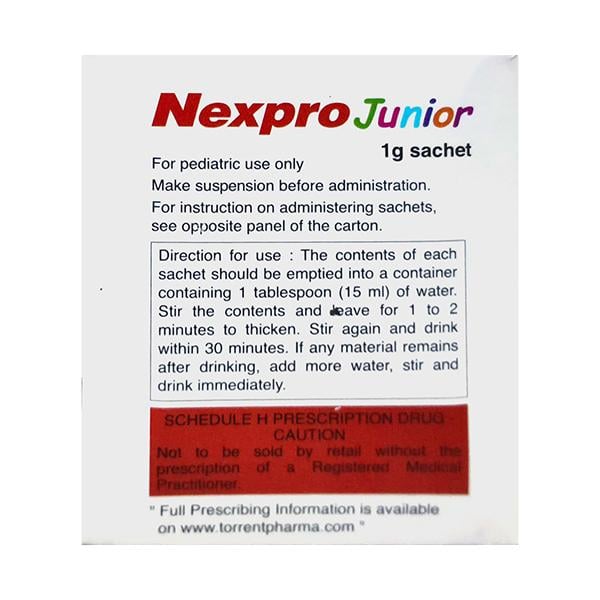 Nexpro Junior Tangy Orange Flavour Sachet 1gm