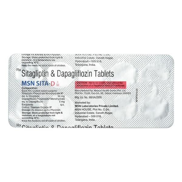 MSN SITA D 5/50 Tablet 10's