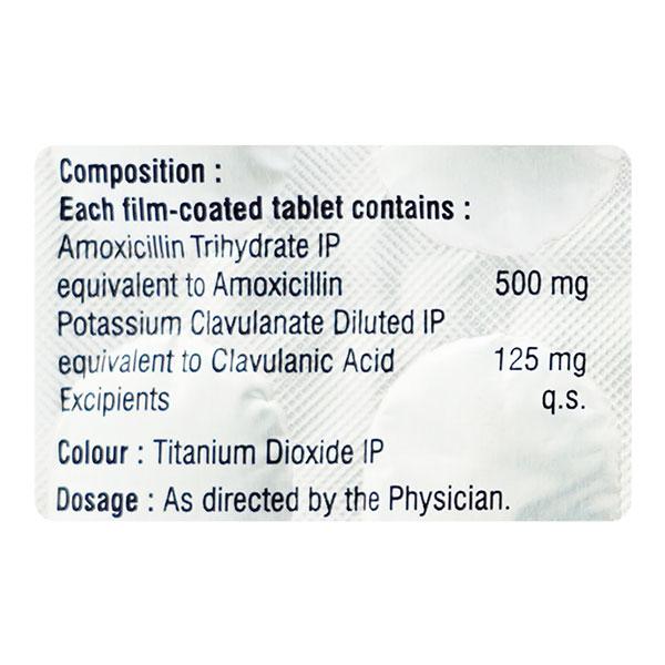 Roclav 625mg Tablet 10'S