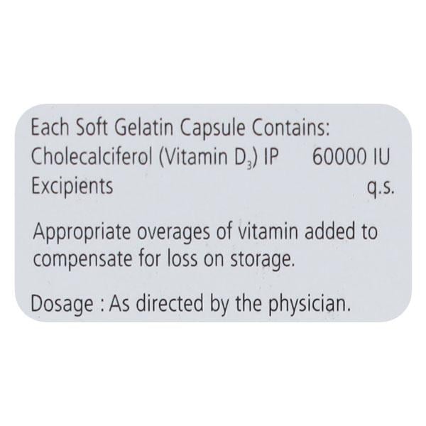 RADCAL D 60k Soft Gelatin Capsule 4's