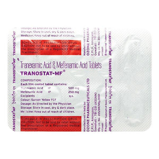 TRANOSTAT MF Tablet 10's