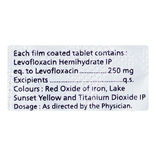 LEVOLET 250mg Tablet 10's