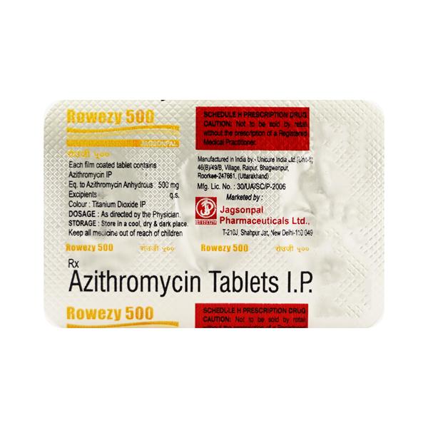 ROWEZY 500 Tablet 3's