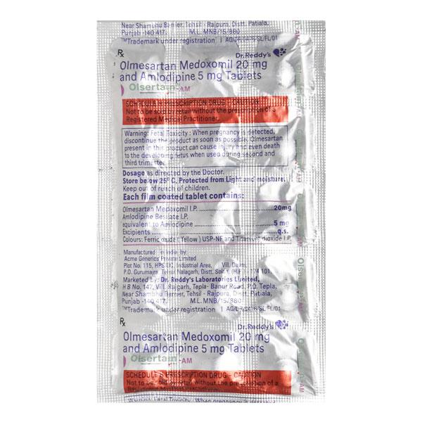 Olsertain AM Tablet 15'S