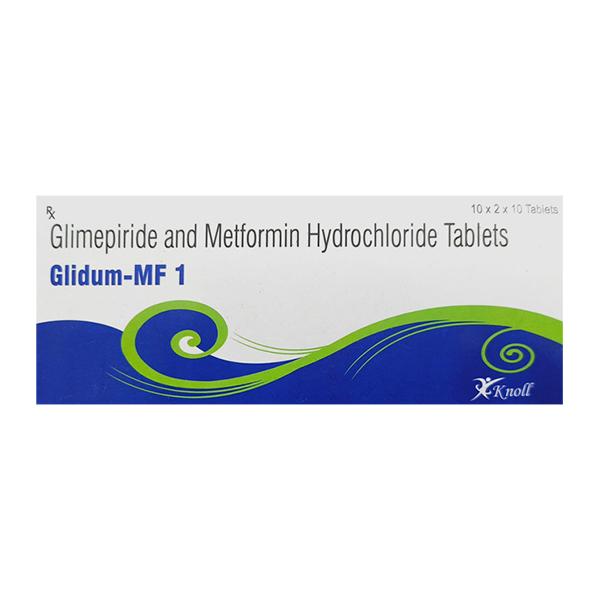 GLIDUM MF 1 Tablet 10's