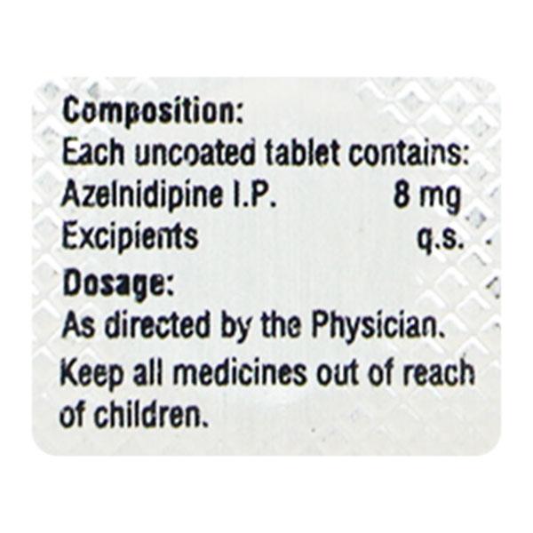 AZELDIP 8 Tablet 10's