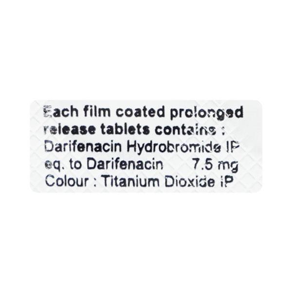 Darif 7.5mg Tablet 10'S