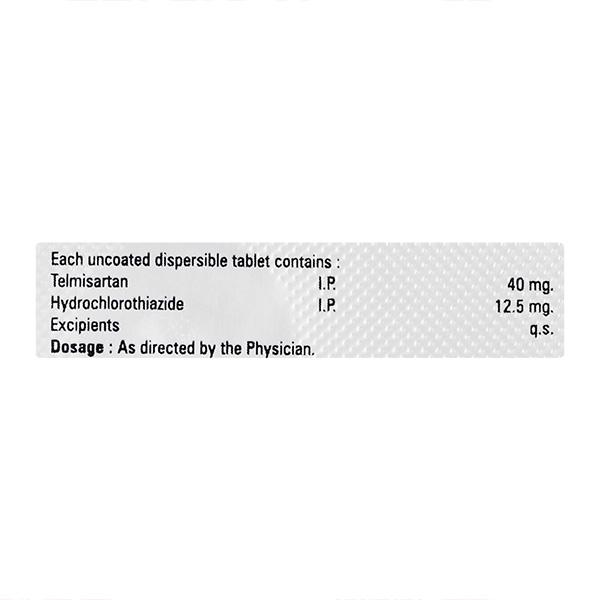 TELZIO H 40/12.5 Tablet 10's