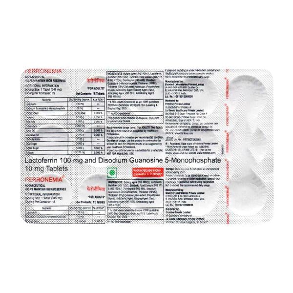 FERRONEMIA Tablet 15's