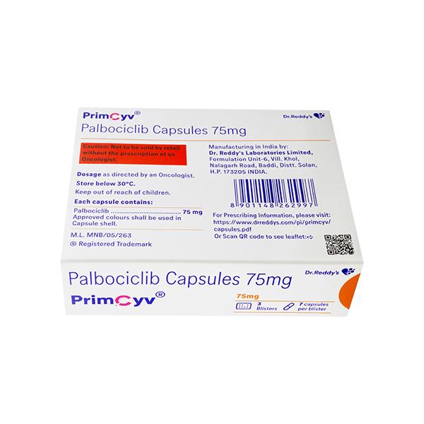 PRIMCYV 75mg Capsule 7's