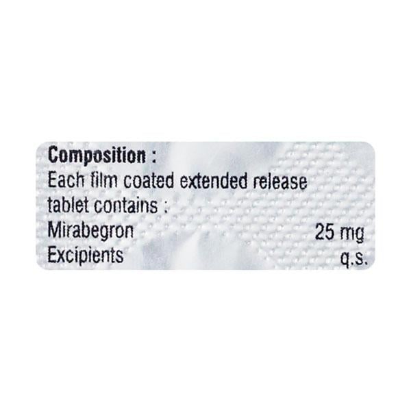 MIRABEN ER 25 Tablet 10's