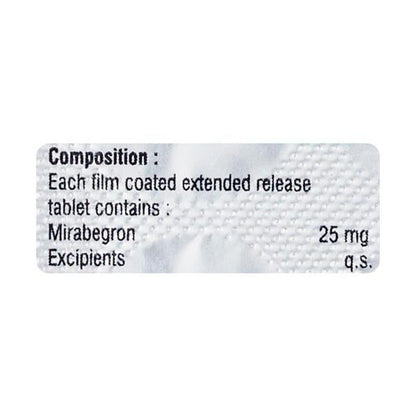 MIRABEN ER 25 Tablet 10's